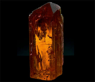 875-Carat Imperial Topaz Crystal Is a Golden-Orange Example of November’s Birthstone
