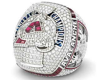 Colorado Avalanche 2022 Stanley Cup Rings Boast 731 Gems Weighing 18.50 Carats