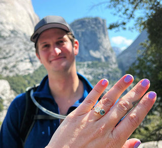 Actress Emily Osment Is Rocking a Ring Style Originated by Napoleon Bonaparte