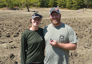 Serendipity: Couple Mines 10th Anniversary Diamond at Arkansas State Park