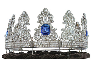 19th Century Sapphire Crown Earns Loudest Applause at Christie’s Geneva Sale