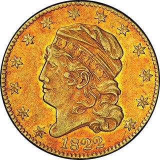 Historic 1822 Half Eagle Gold Coin Sells for Record-Breaking $8.4 Million