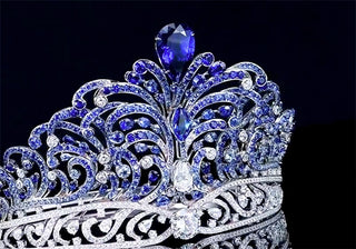 45-Carat Sapphire Atop Miss Universe Crown Symbolizes Brighter Future