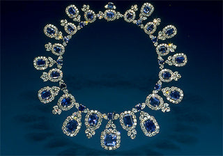 Next Stop on the National Gem Gallery Virtual Tour Is the ‘Hall Sapphire Necklace’