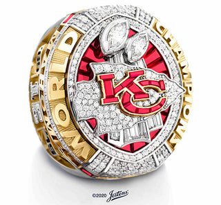 KC Chiefs’ Super Bowl Ring Gleams With 255 Diamonds and 36 Rubies