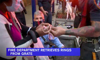 FDNY to the Rescue: Bridal Jewelry Pulled From Utility Grate in Manhattan