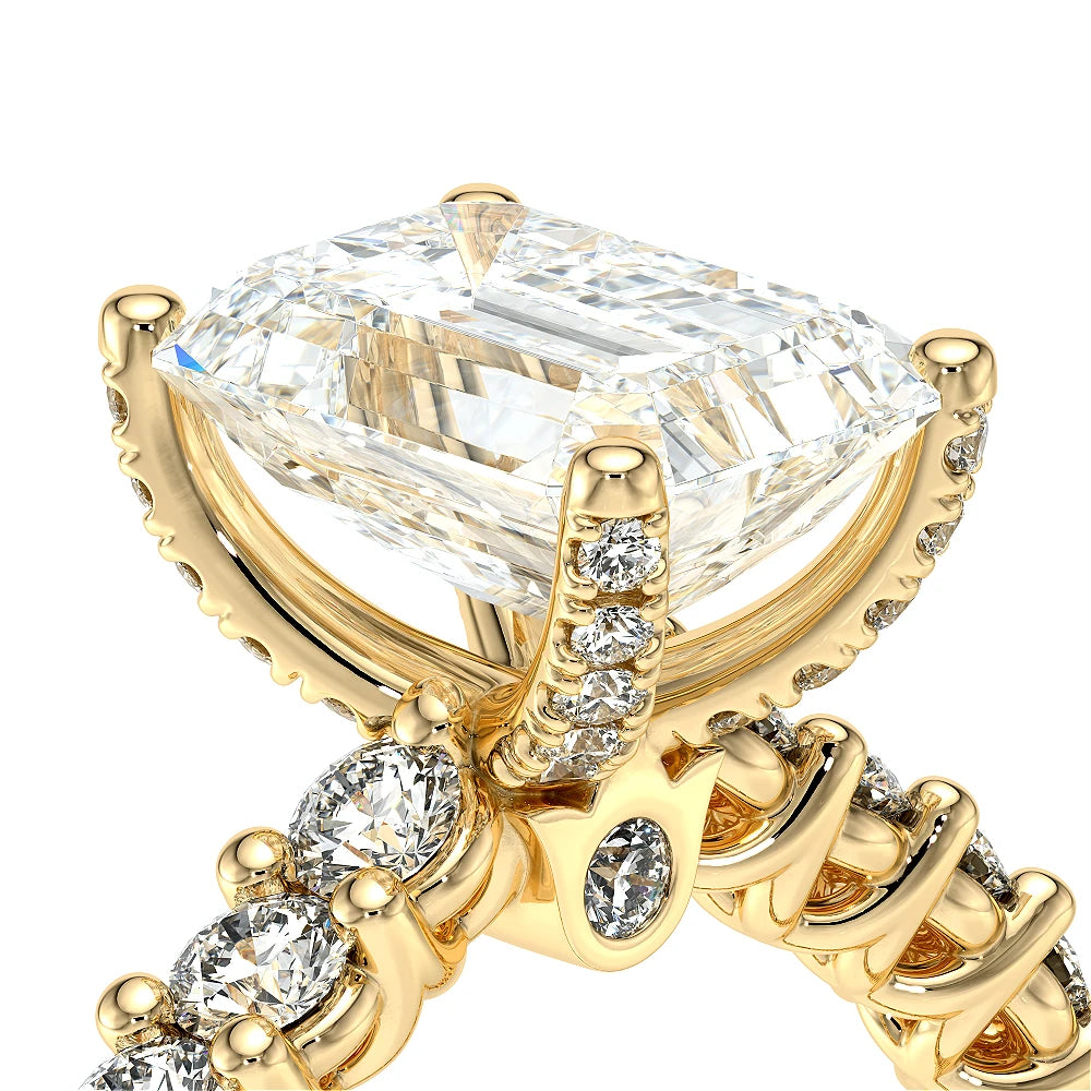 Lumino 801Emd4 25 14K Yellow Gold Emerald