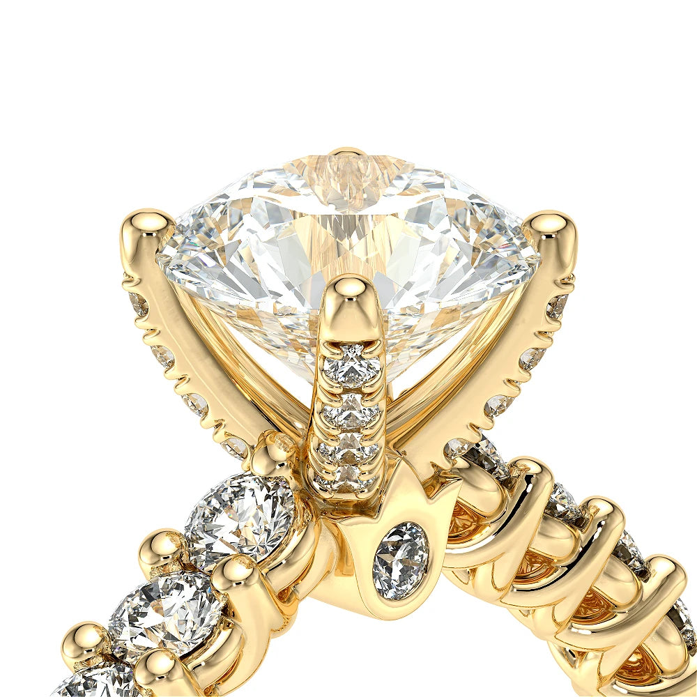 Lumino 801Rd4 25 18K Yellow Gold Round