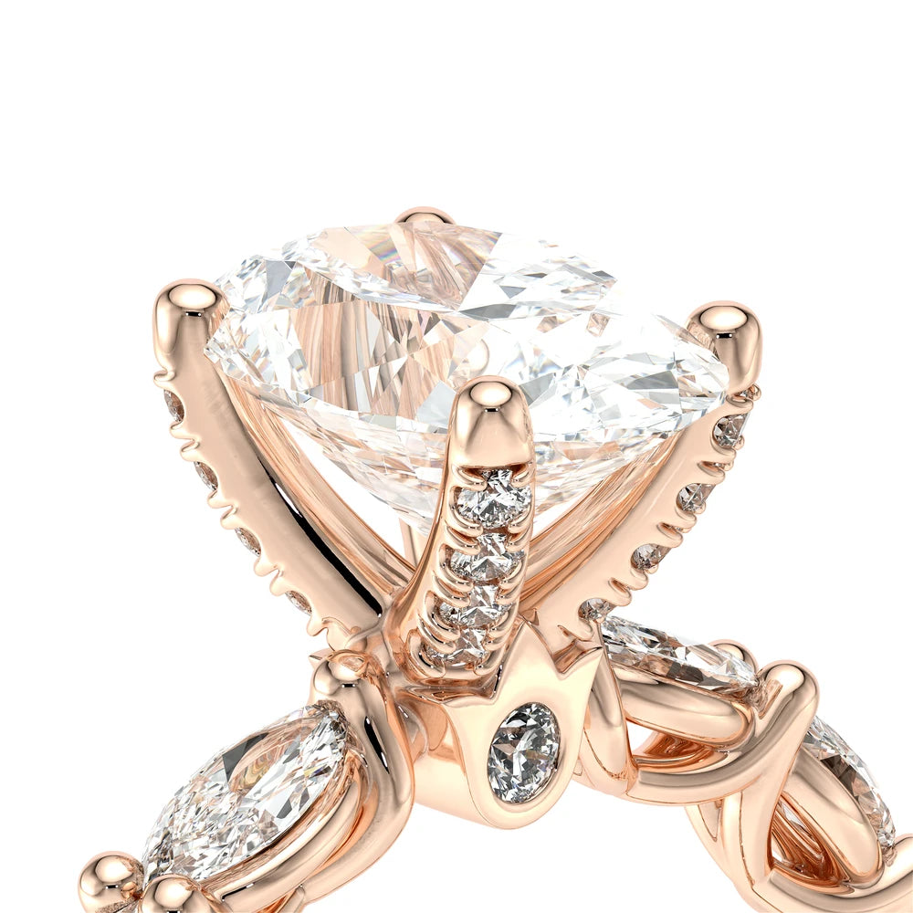 Lumino 803Ovd4 5X25 Ew 18K Rose Gold Oval