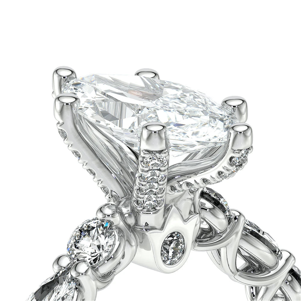Lumino 806Mqd6 5X25 18K White Gold Marquise