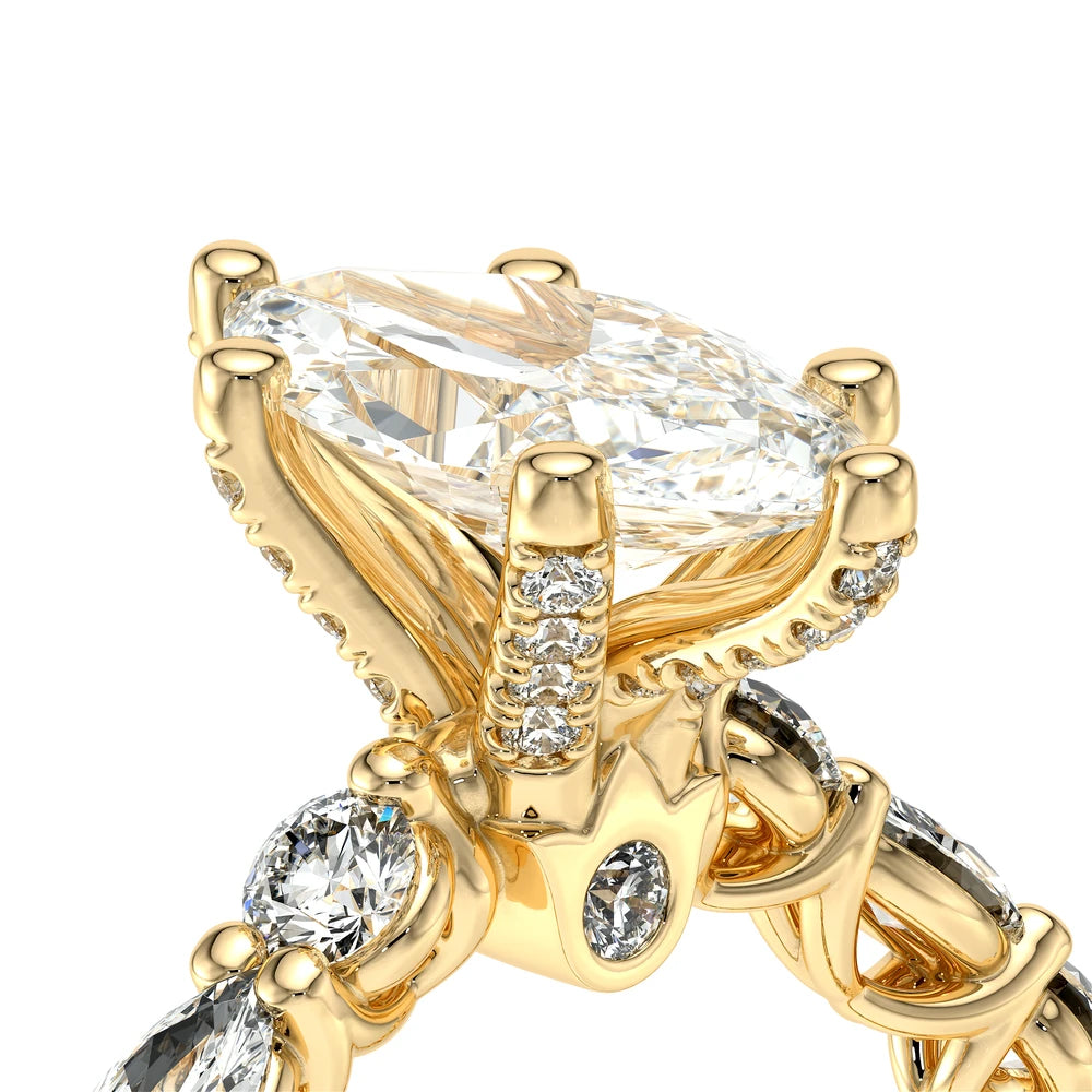 Lumino 806Mqd6 5X25 14K Yellow Gold Marquise