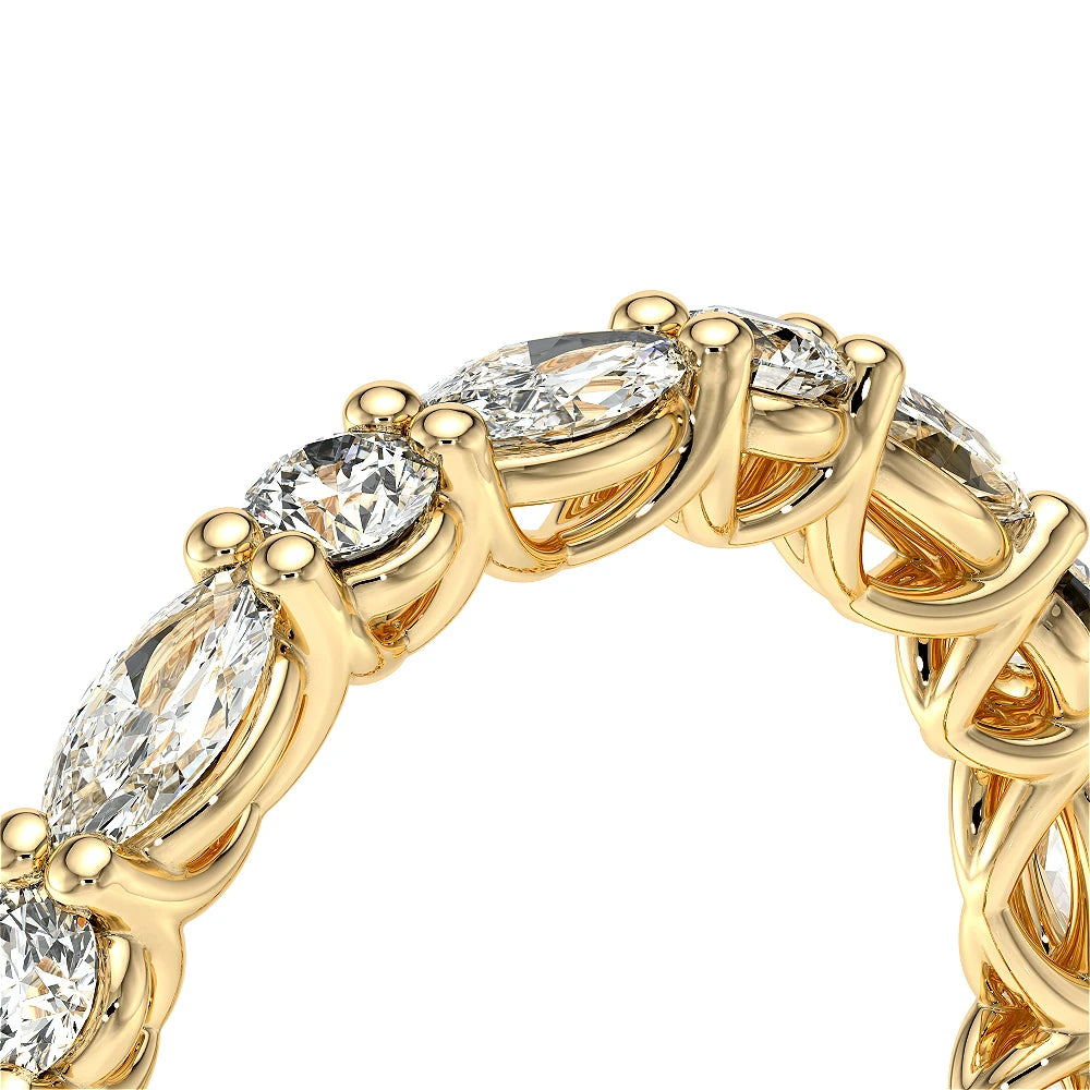Lumino 806W 5X25 14K Yellow Gold