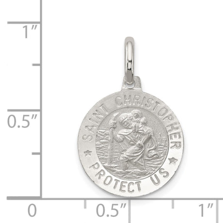 Sterling Silver St. Christopher Medal