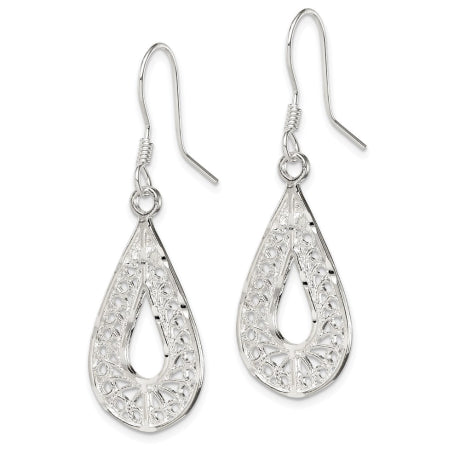 Sterling Silver Filigree Earrings