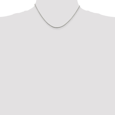Sterling Silver 1.5mm Round Box Chain