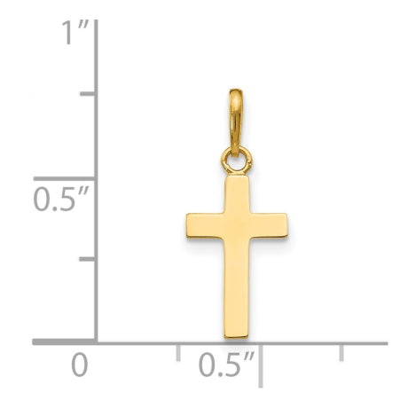 14k Children's Cross Pendant
