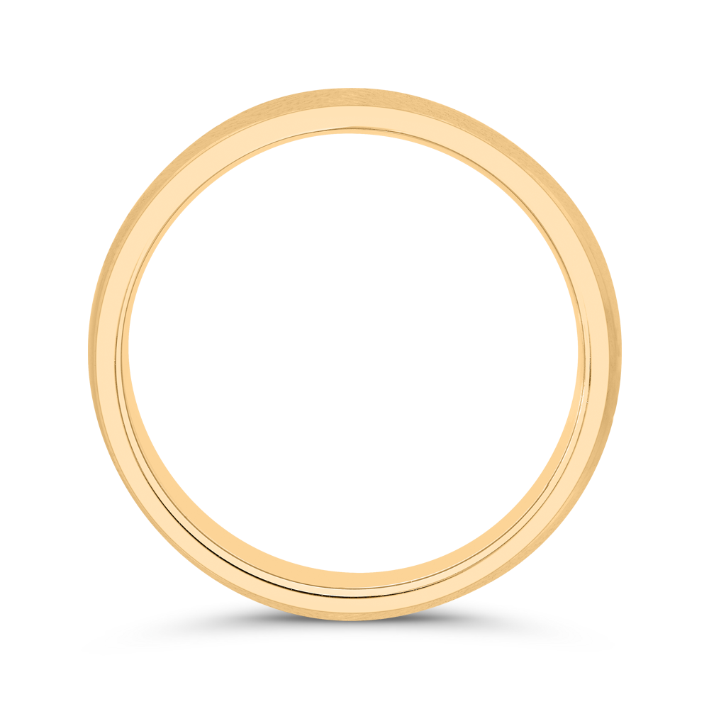14K Yellow Gold Men's Band
