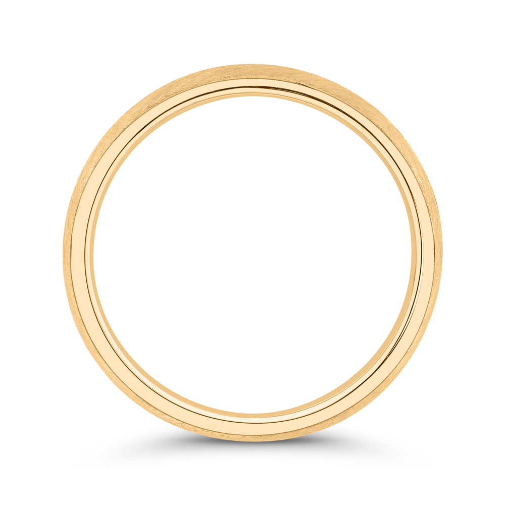 14K Yellow Gold Men's Band