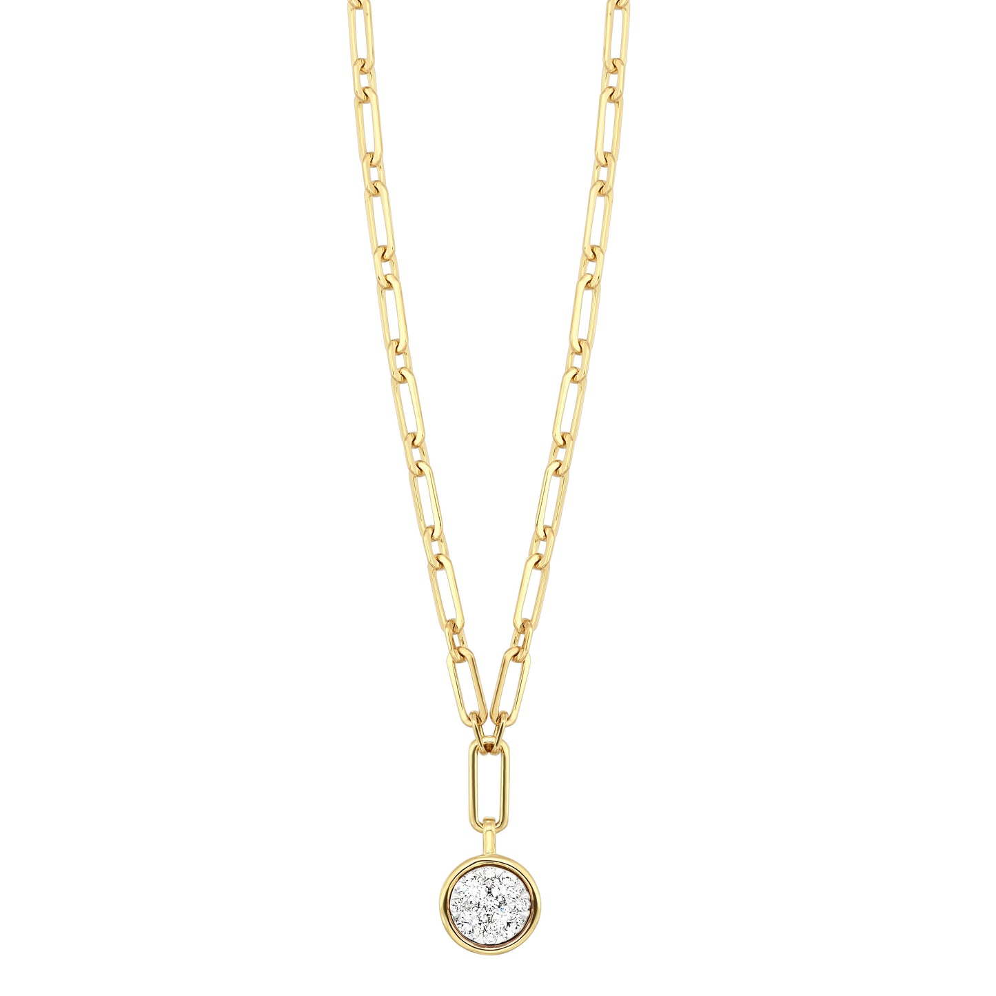 14Kt Yellow Gold Diamond 1/3Ctw Necklace
