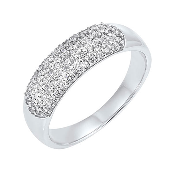 14Kt White Gold Diamond 1/2Ctw Ring