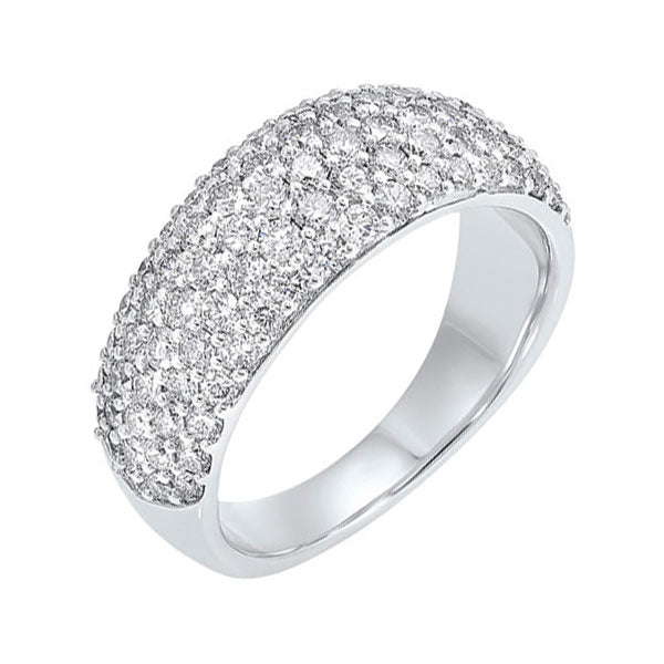 14Kt White Gold Diamond 1 1/2Ctw Ring