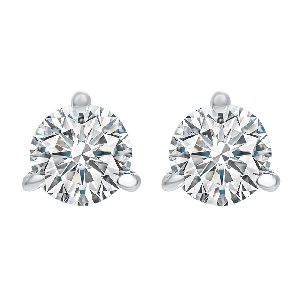 18Kt White Gold Diamond 2Ctw Earring
