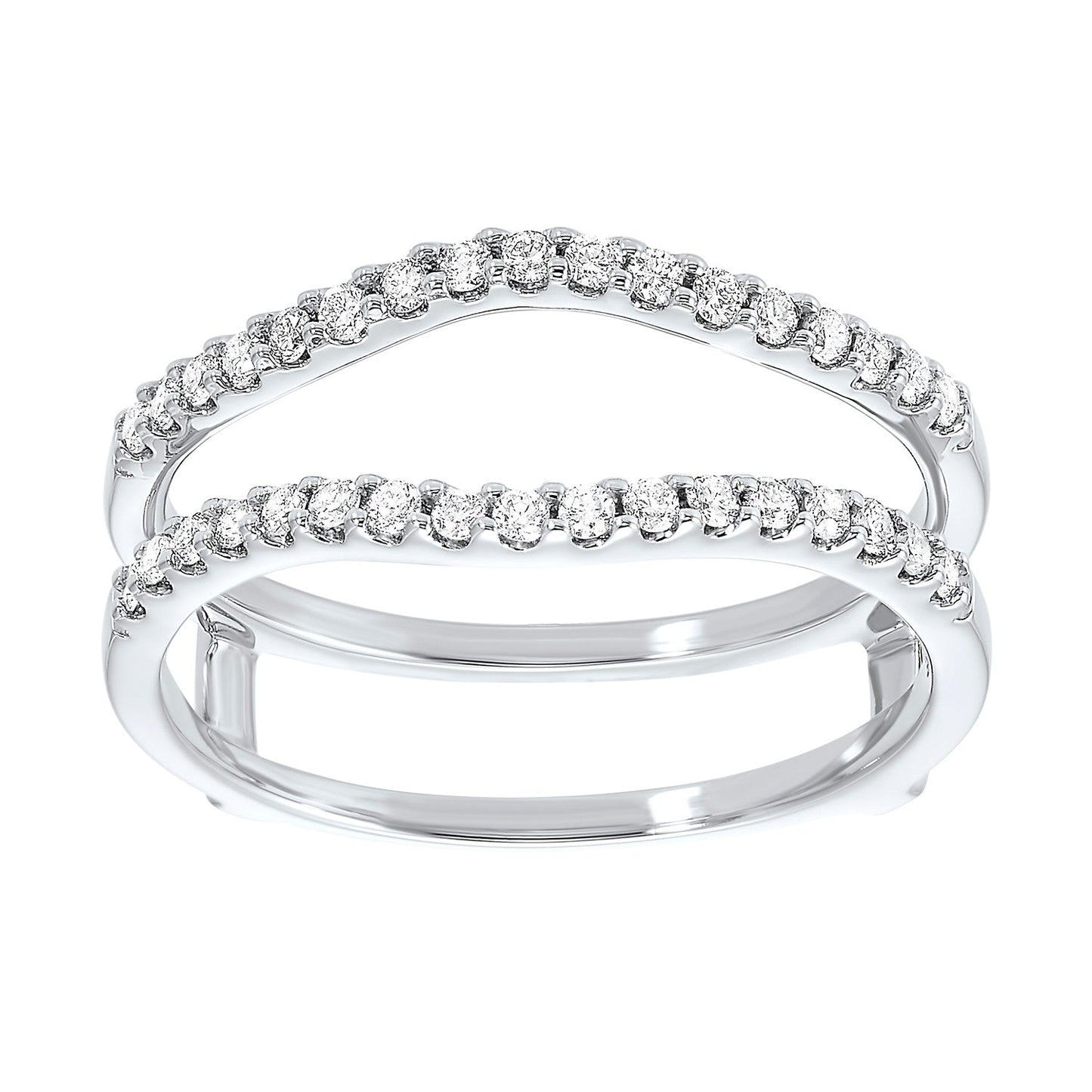 14Kt White Gold Diamond 1/3Ctw Ring