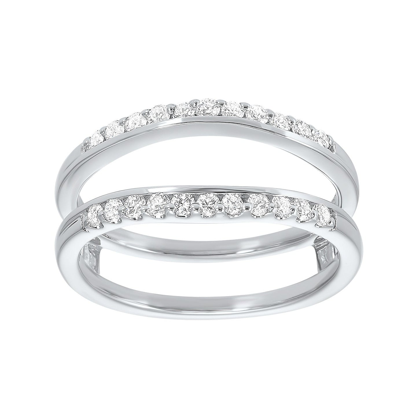 14Kt White Gold Diamond 1/3Ctw Ring