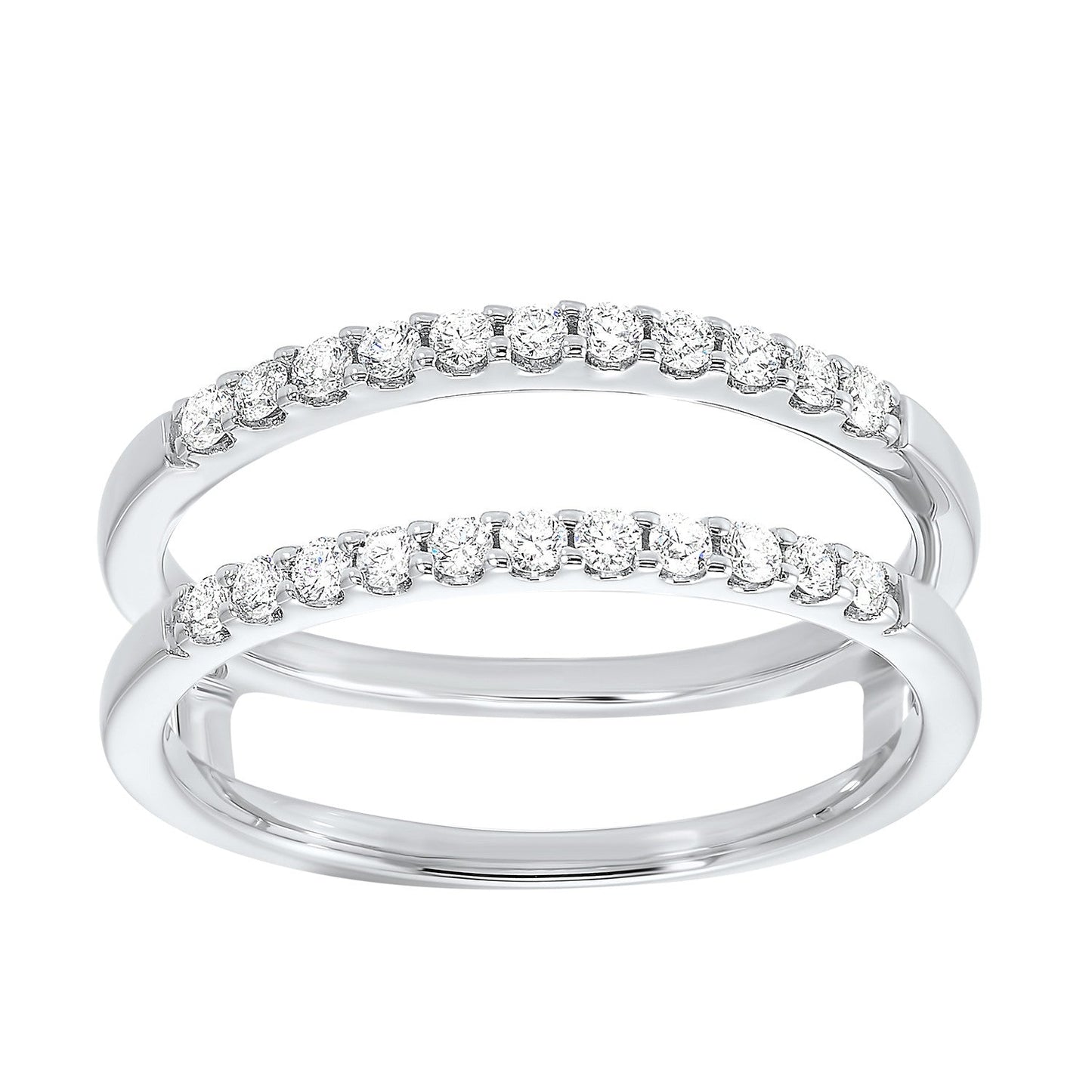 14Kt White Gold Diamond 1/3Ctw Ring
