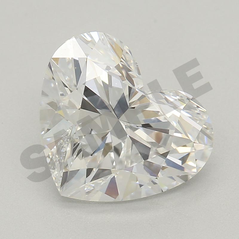 5.02 Carat Heart GIA Natural Diamond, With Certificate ID 1172437101