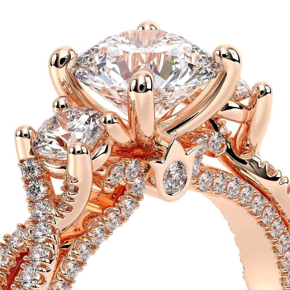 Couture-0450r-14k Rose Gold Round