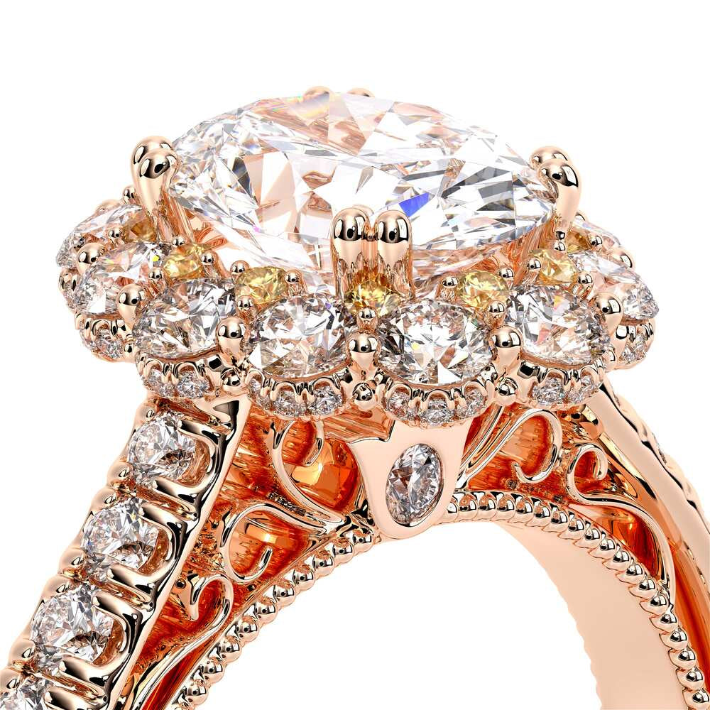 Venetian-5080ov-18k Rose Gold Oval