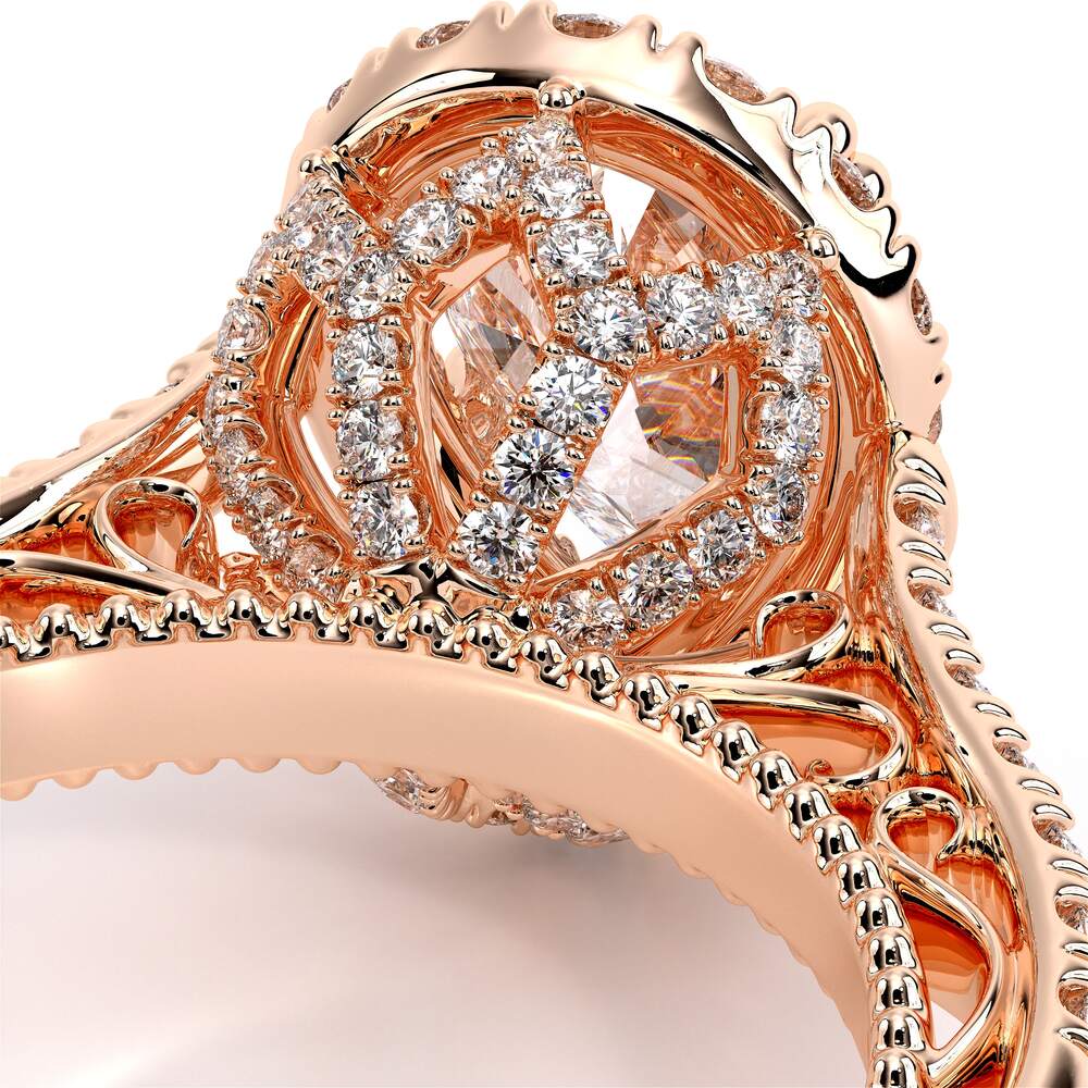 Verragio Halo Pear Engagement Ring