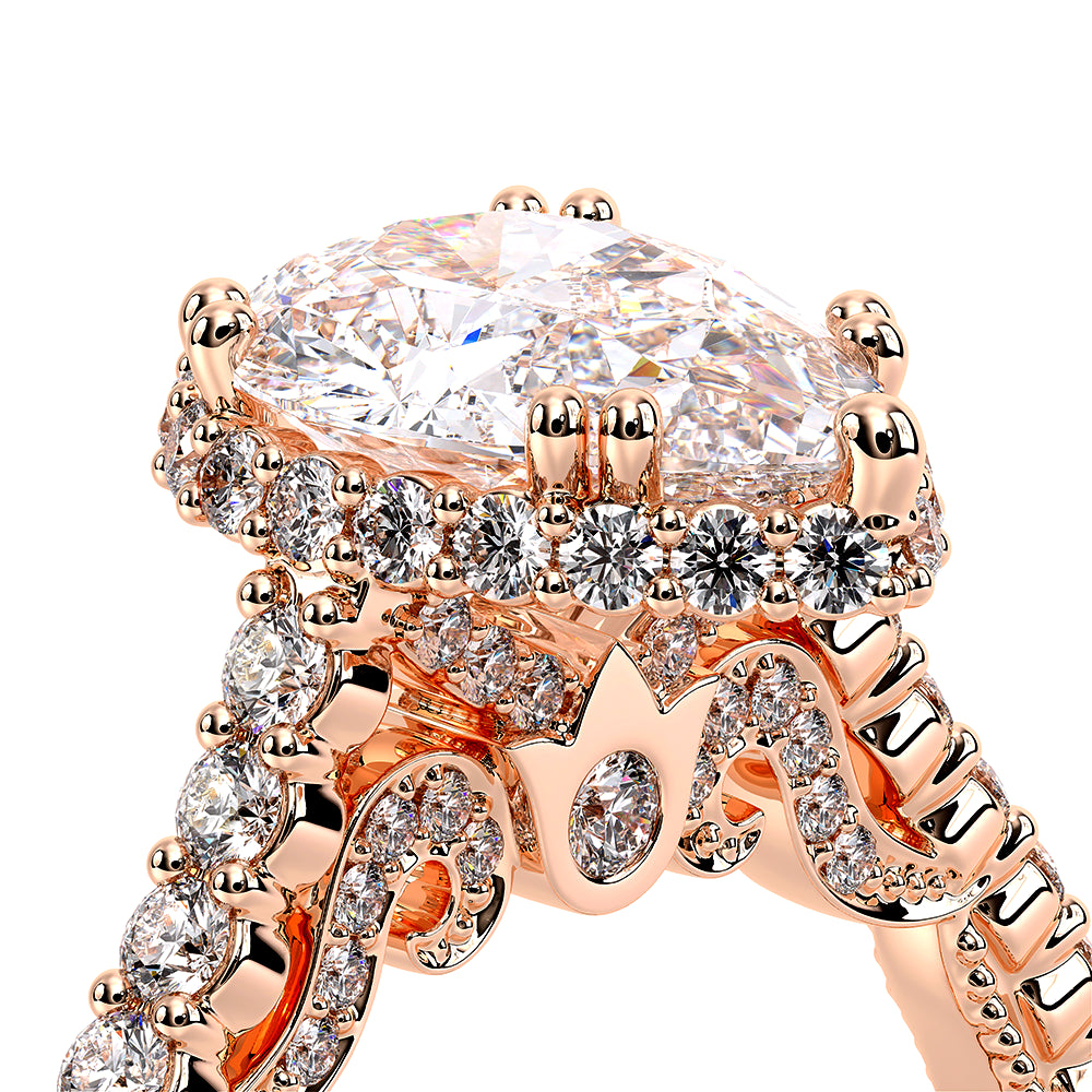 Insignia-7109pear-18k Rose Gold Pear
