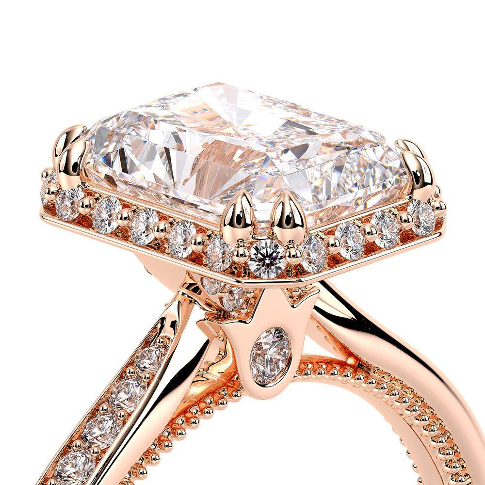 Renaissance-Sld302-Xem-18k Rose Gold Emerald