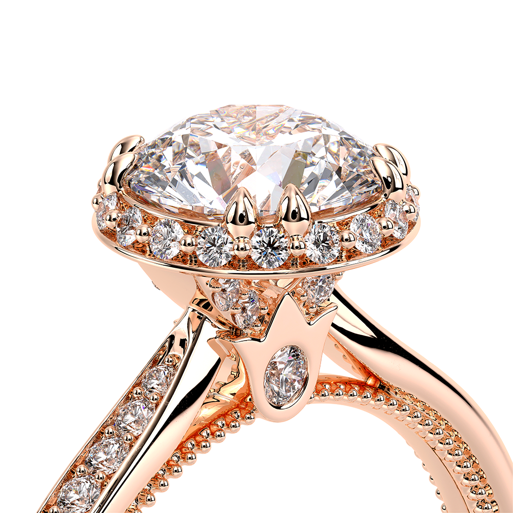 Verragio Pave Round Engagement Ring
