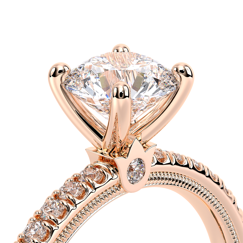 Verragio Pave Round Engagement Ring