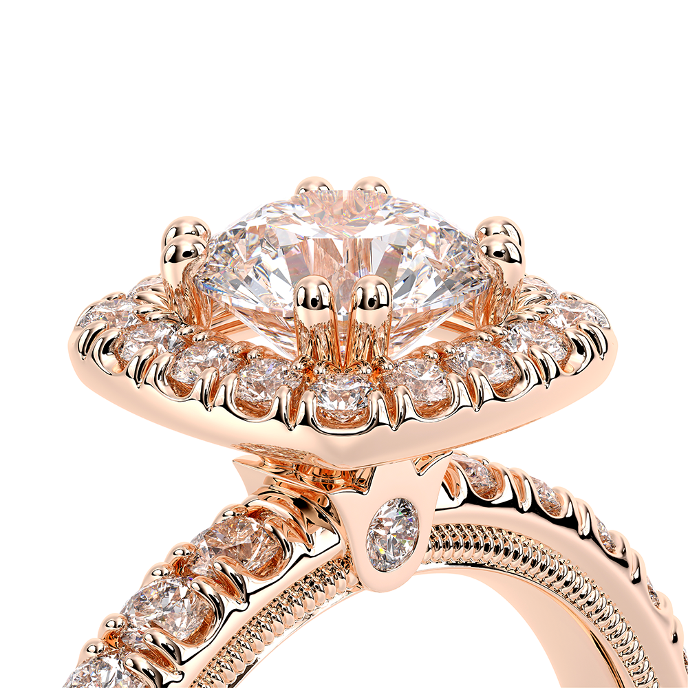 Verragio Pave Round Engagement Ring