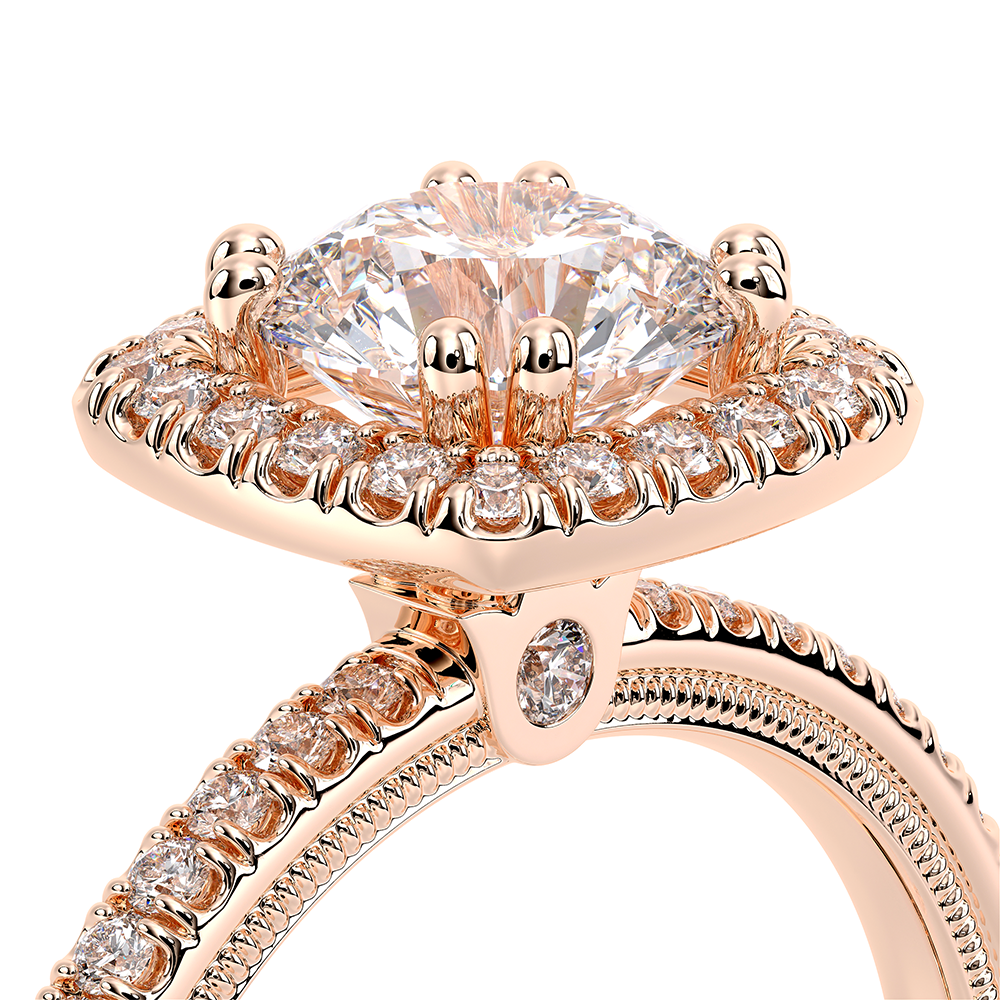 Verragio Halo Round Engagement Ring