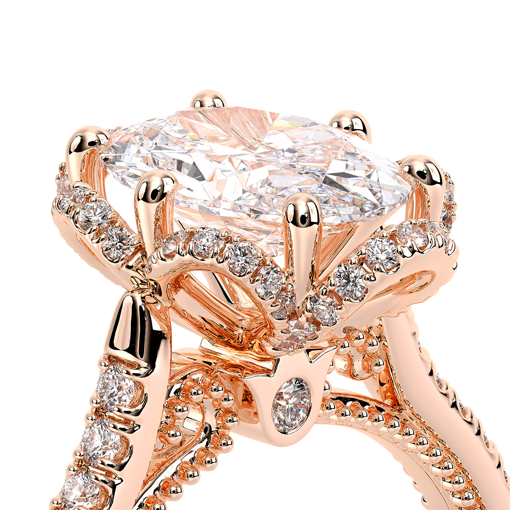 Verragio Halo Oval Engagement Ring