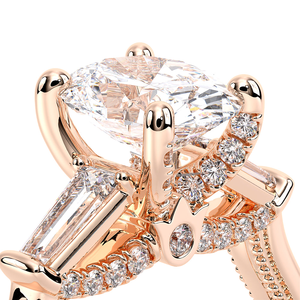 Renaissance-991OV-S-14K Rose Gold Oval