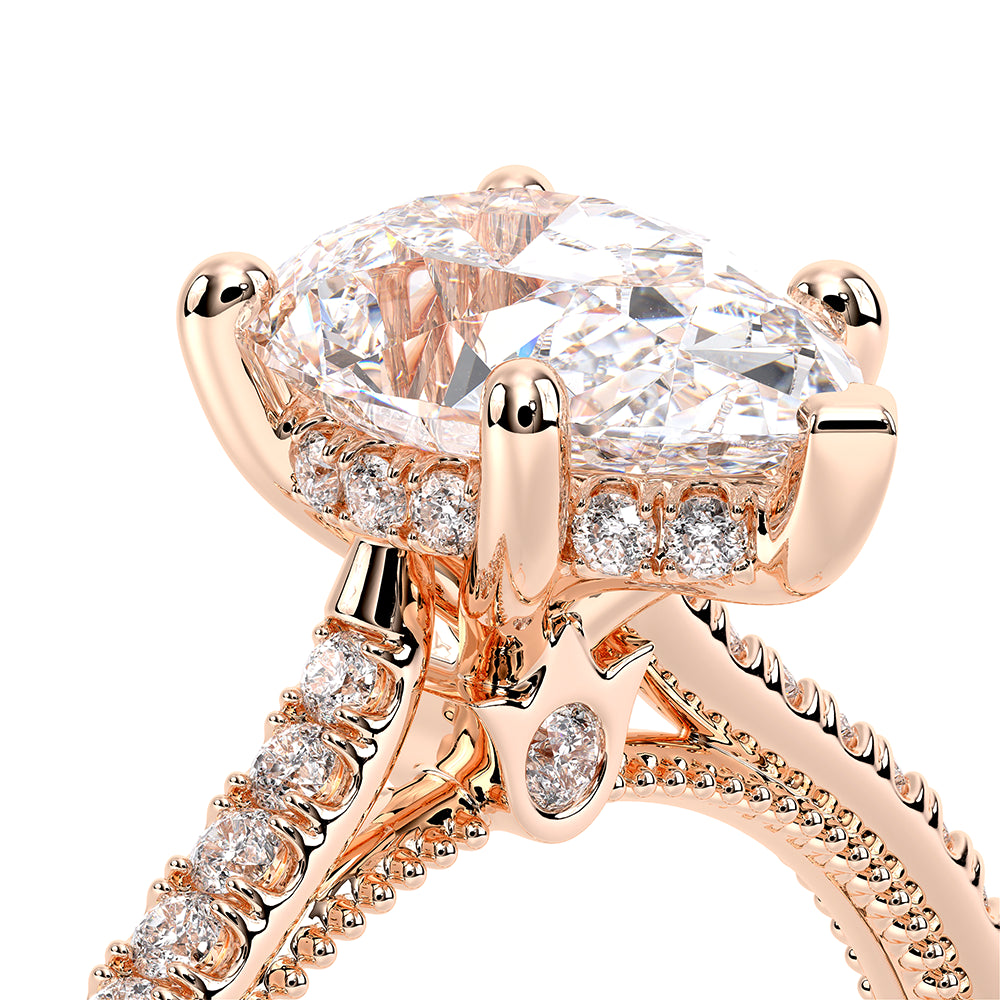 Renaissance-992PS13-18K Rose Gold Pear
