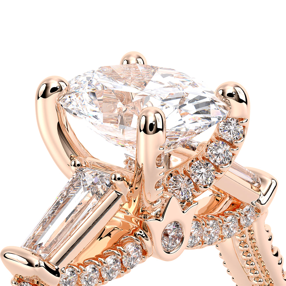 Renaissance-991OV15-18K Rose Gold Oval