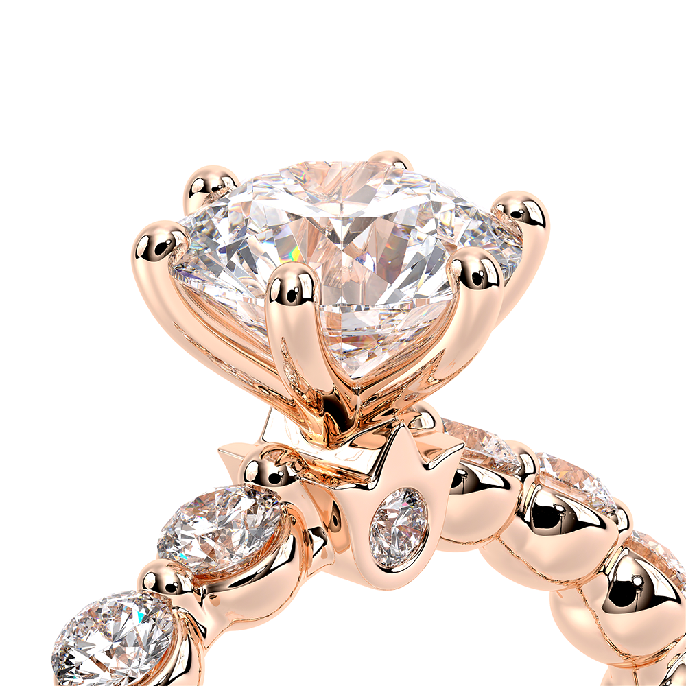 Verragio Pave Round Engagement Ring