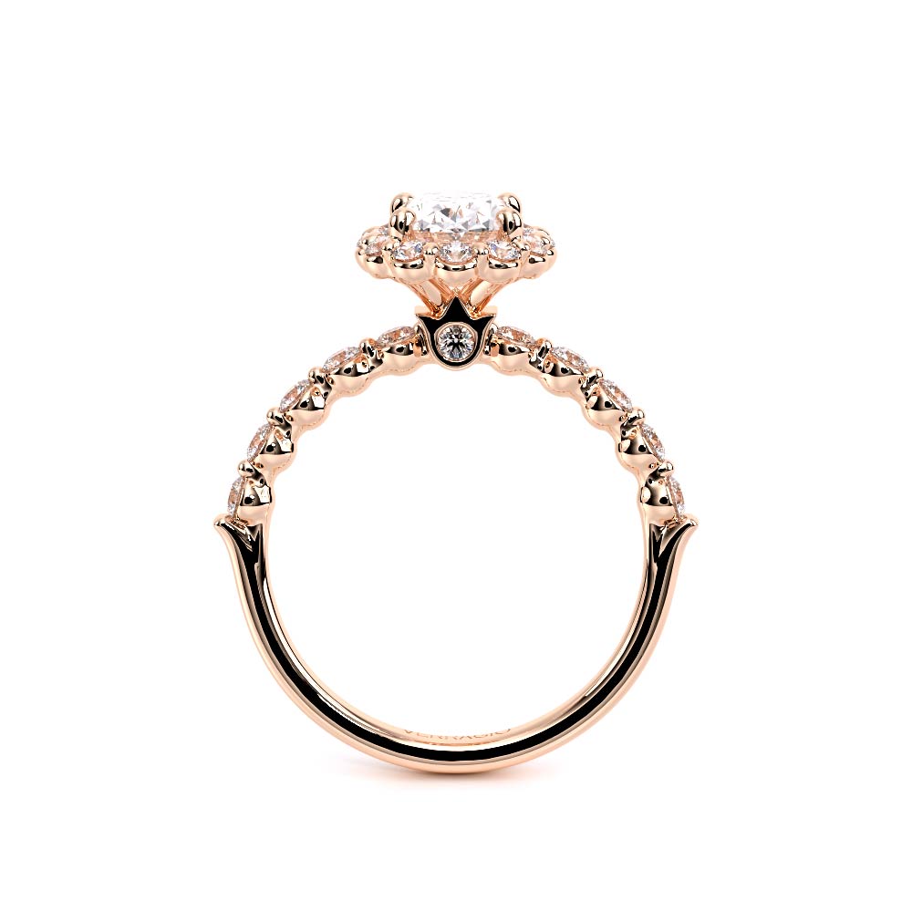 Verragio Halo Oval Engagement Ring