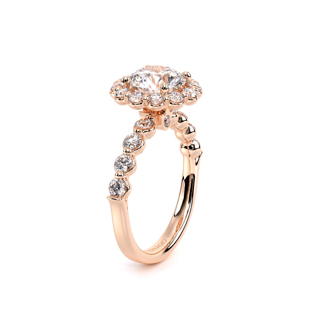 Verragio Halo Round Engagement Ring