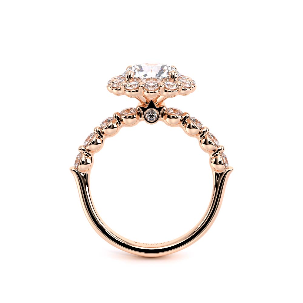 Verragio Halo Round Engagement Ring