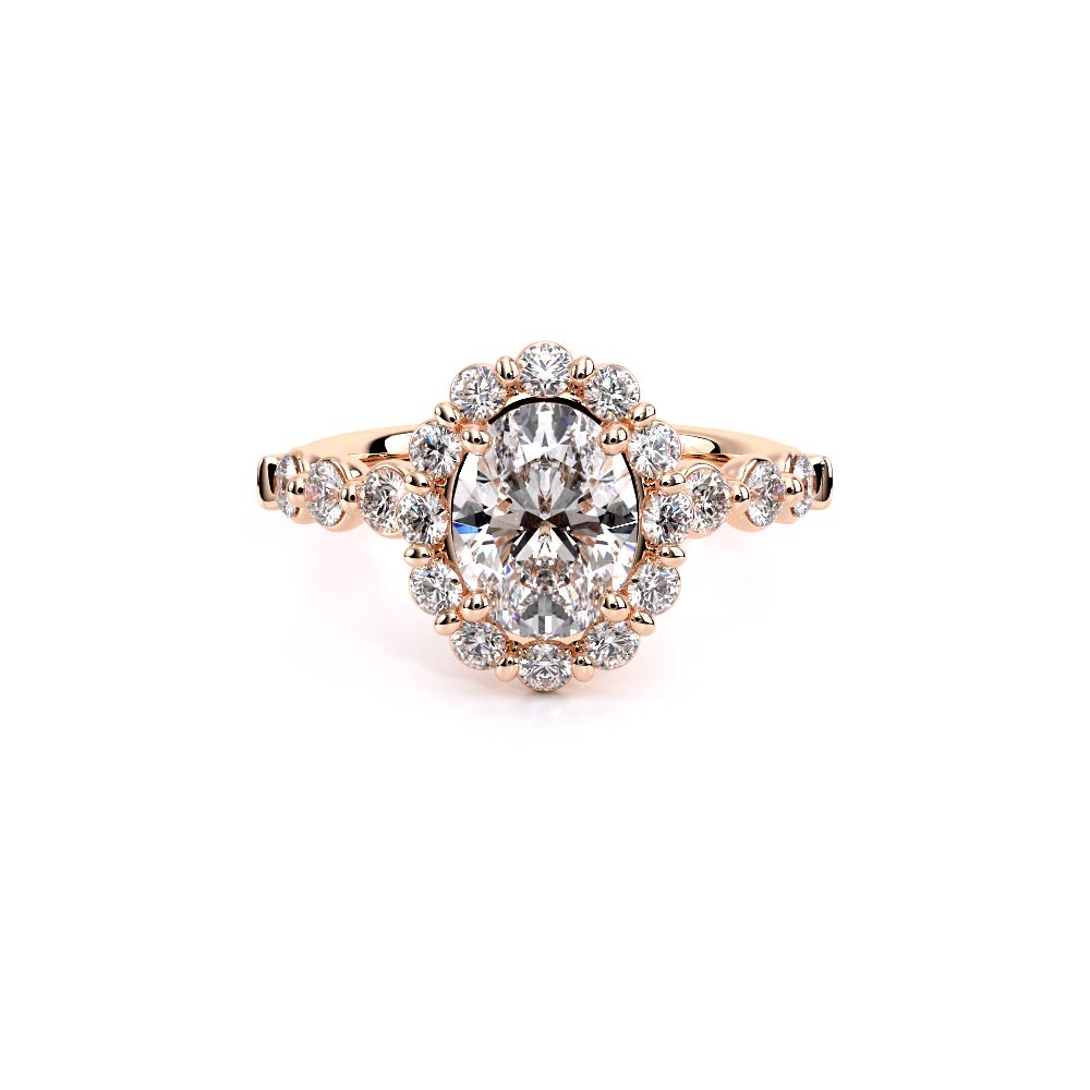 Verragio Halo Oval Engagement Ring
