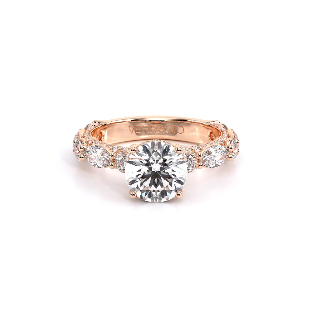 Verragio Pave Round Engagement Ring