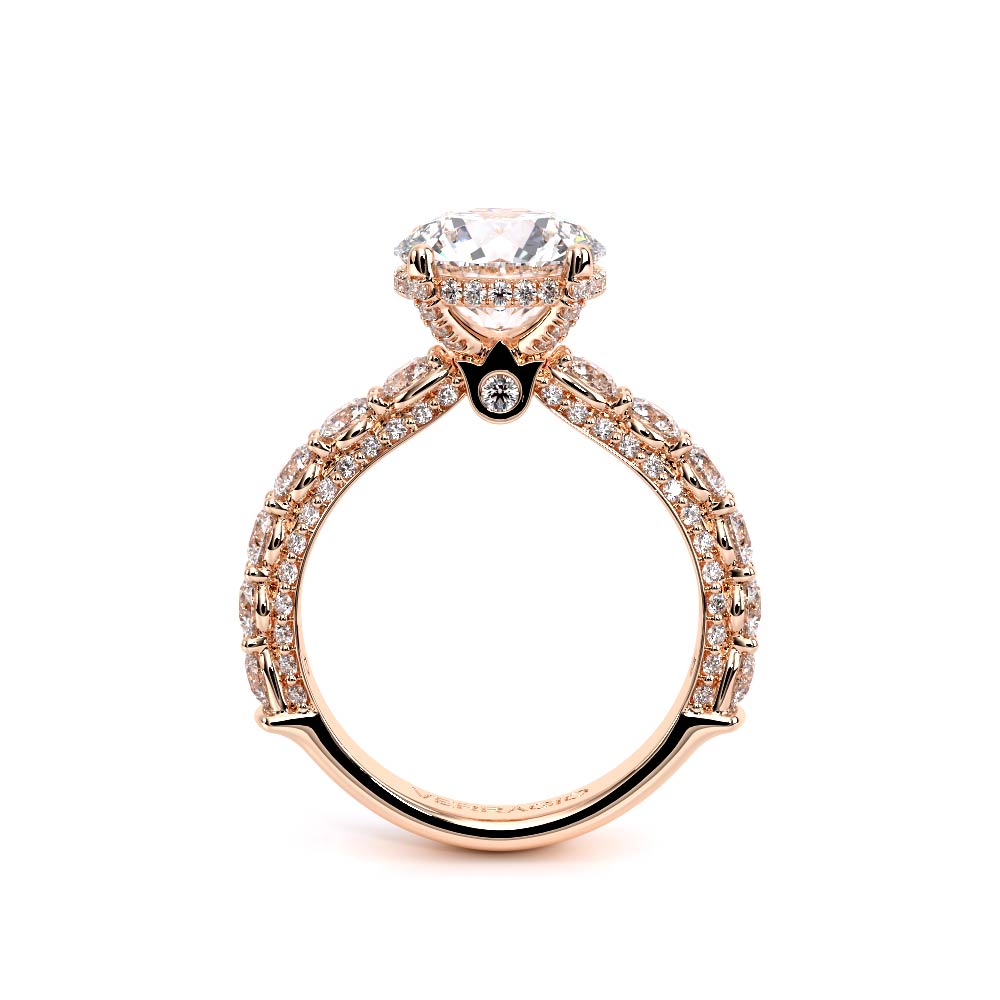 Verragio Pave Round Engagement Ring